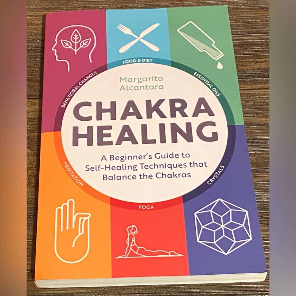 Chakra Healing Book by - Multicolor Cover